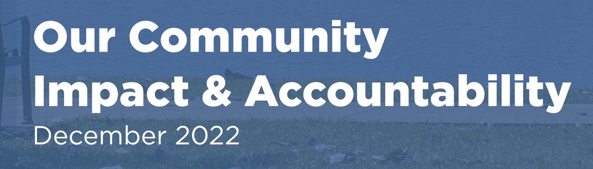 Community Impact & Accountability banner
